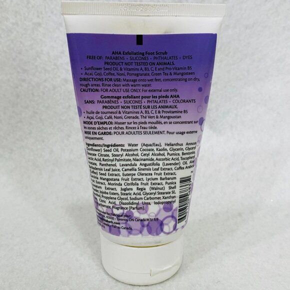 Vitabath Alpha Hydroxy Foot Scrub Lavender Vanilla 5.3oz NEW - Picture 2 of 3